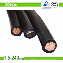 Venta caliente DC Solar PV Cable 4mm2 con certificado TUV